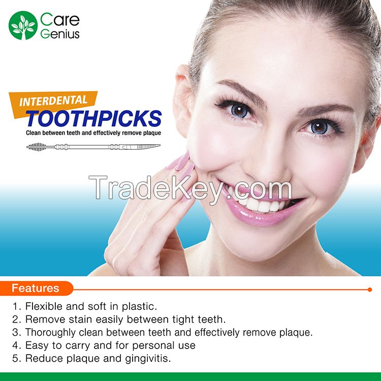 Care Genius Interdental Toothpicks-Sensitive Care