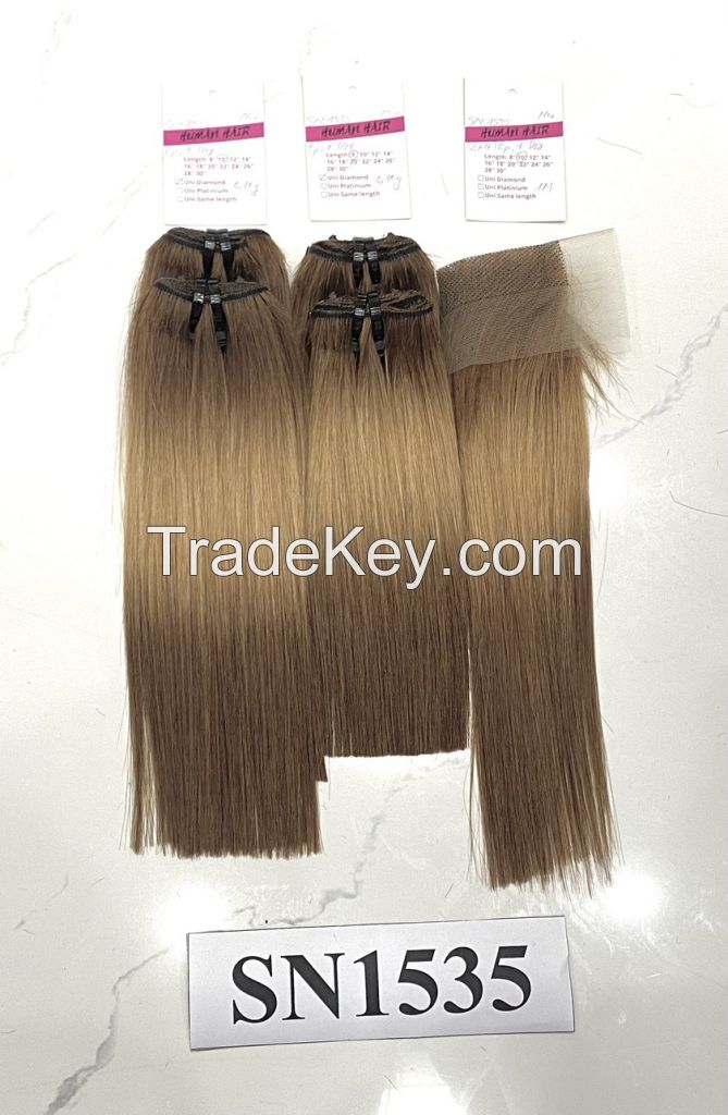 Remy Vietnam Human Hair Color Weft