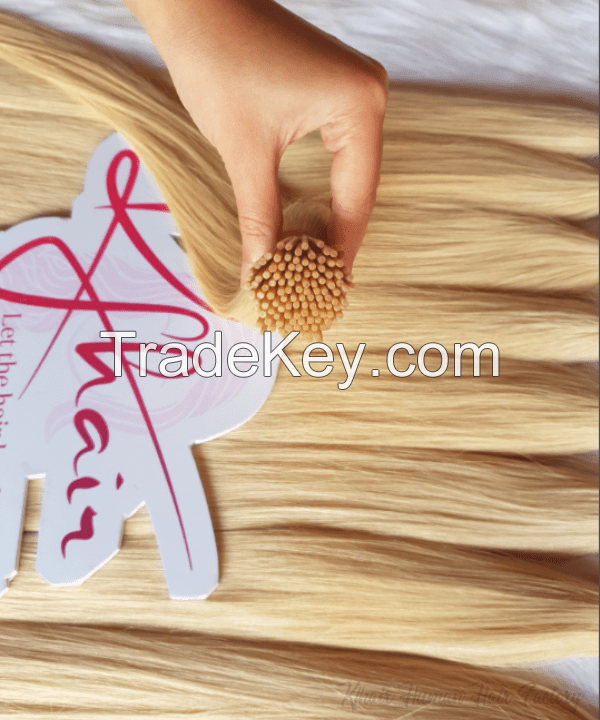 Keratin tips hair extentions KFhair factory Vietnam