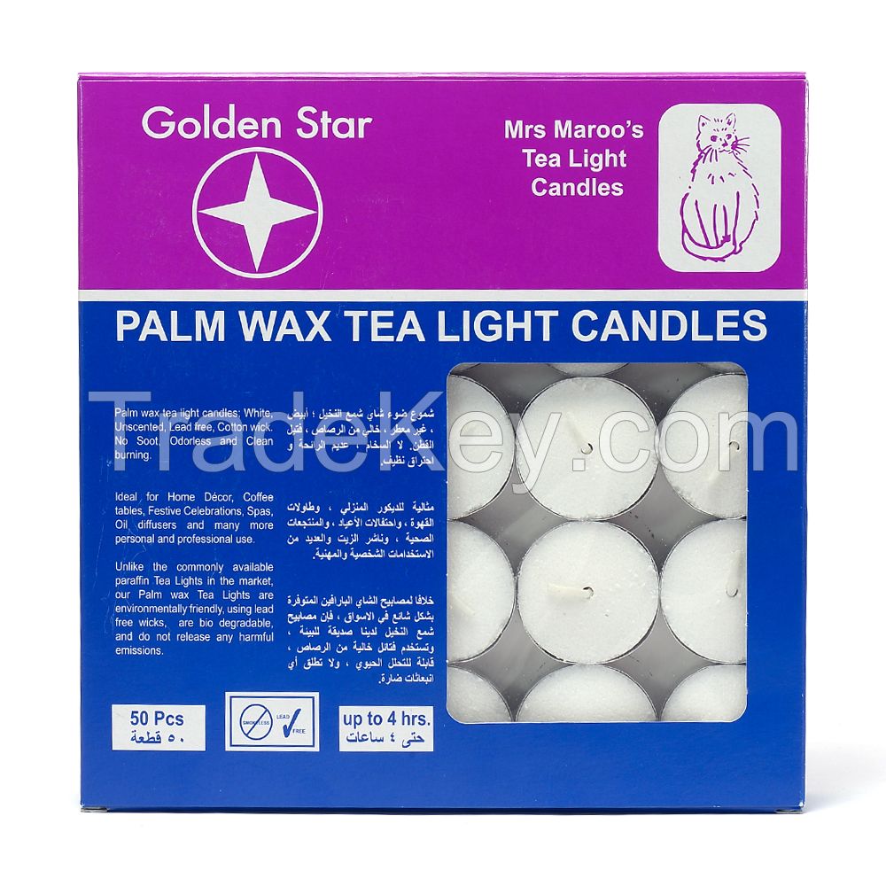 Tea Light Candles 4 Hours