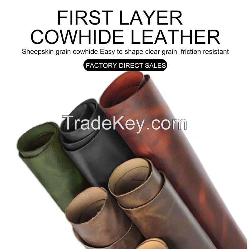 Head layer bovine leather leather，Prices vary according to the quantity ordered.