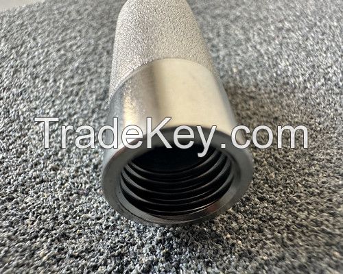 Stainless steel sintered mufflers