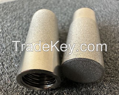 Stainless steel sintered mufflers