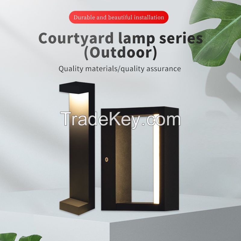 Courtyard Lights Series-(Outdoor).Ordering products can be contacted by mail.