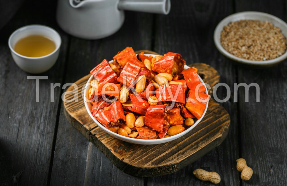 Crispy pepper and peanuts series