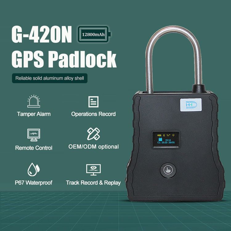G420 GPS Padlock Smart Lock