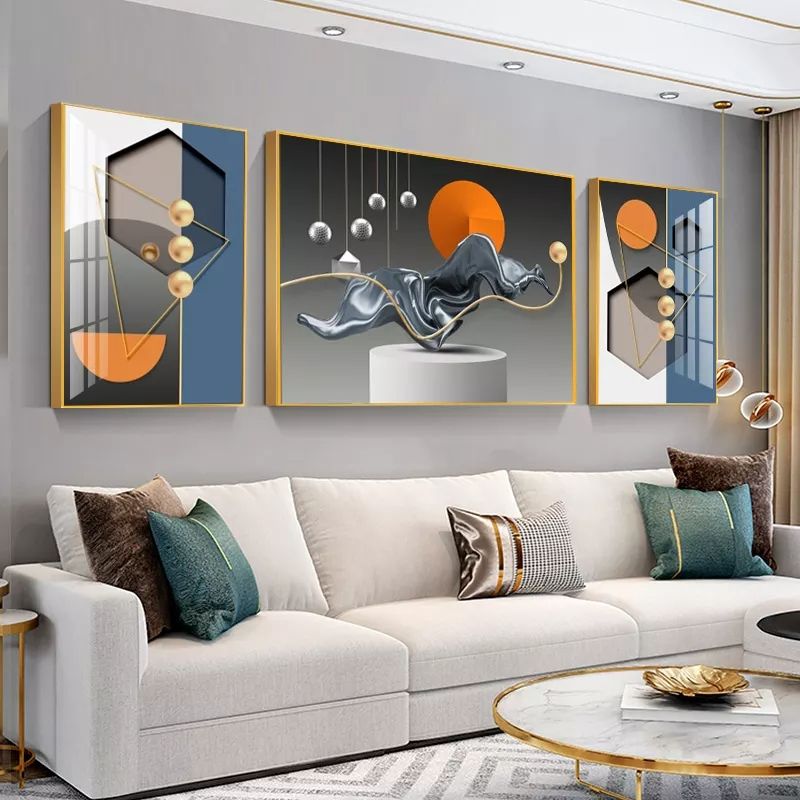 Abstract decorative modern art painting