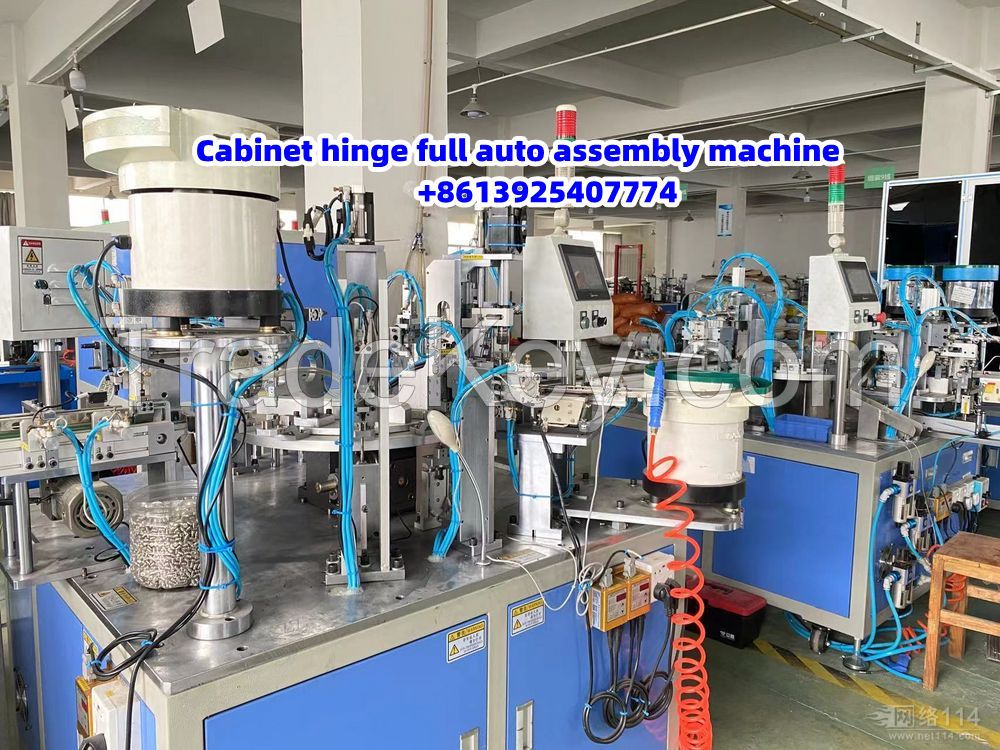 Hydraulic Soft Close Door Hinge Full Automatic Assembly Machine