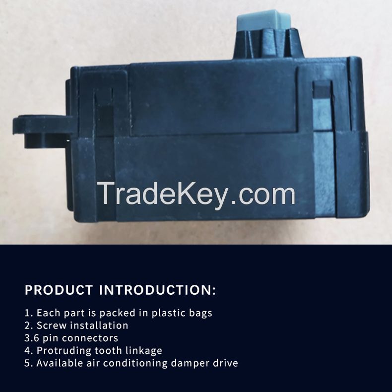 Air conditioner damper actuator for vehicle (customized in core size range)