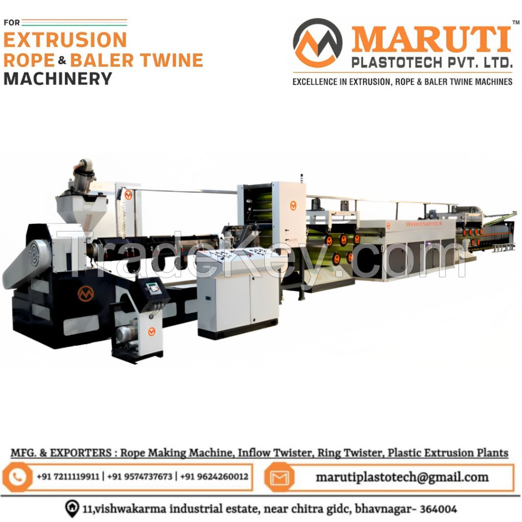 Best Tapeline Extrusion Plant Manufacturer In India.