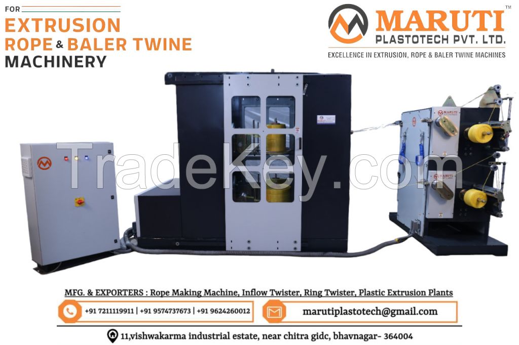 Best Outflow Twister Machine Manufacturer In India.