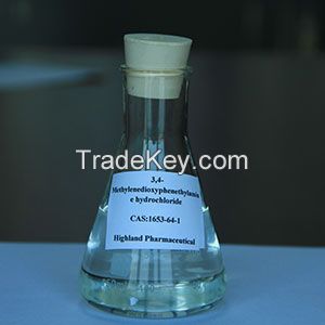 3, 4-Methylenedioxyphenethylamine hydrochloride, CAS:1653-64-1, Berberine hydrochloride intermediate, 3-Hydroxytyramine intermediate
