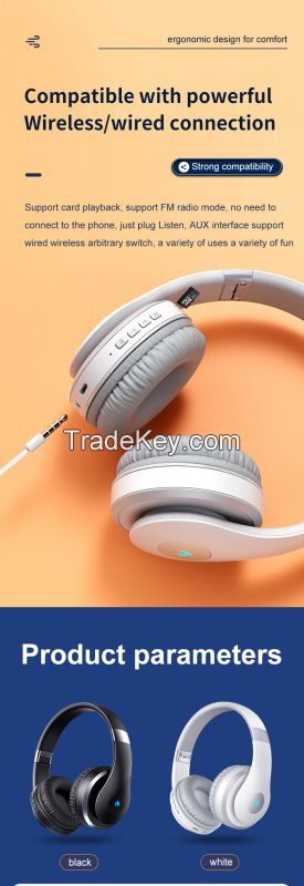 Foldable Bluetooth Headphones - B01