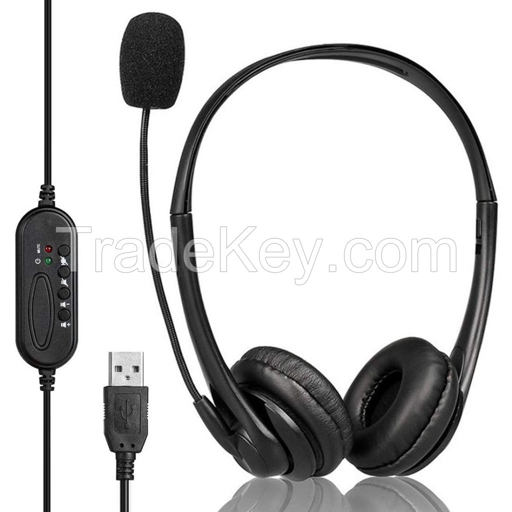 Microphone Stereo Call Center Headsets - C101