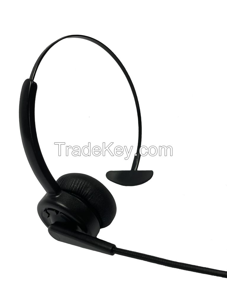 Call Center Headphones Supporting Skype, Teams, Zoom - CBT201