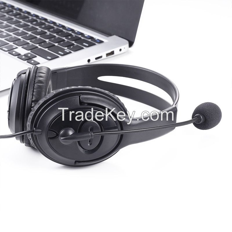 ENC Wired Call Center Headphones - C104