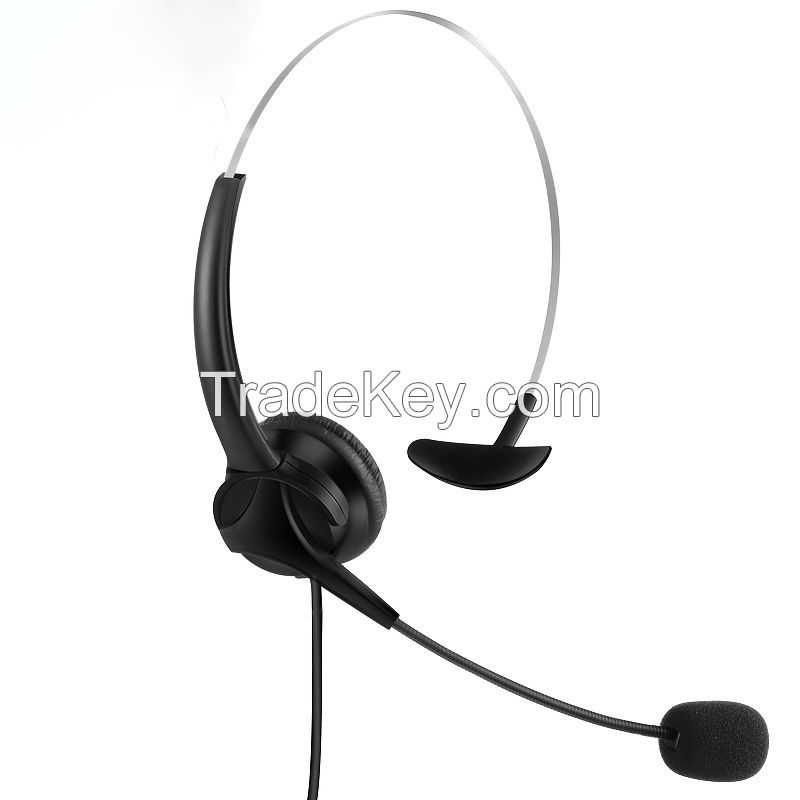 Call Center Earphones Supporting Skype, Teams, Zoom - C102