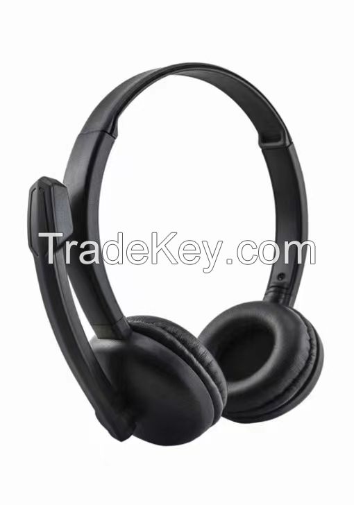 Call Center Headphones Supporting Skype, Teams, Zoom - CBT205