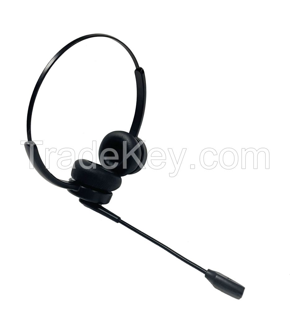 Microphone Stereo Call Center Headsets-CBT202