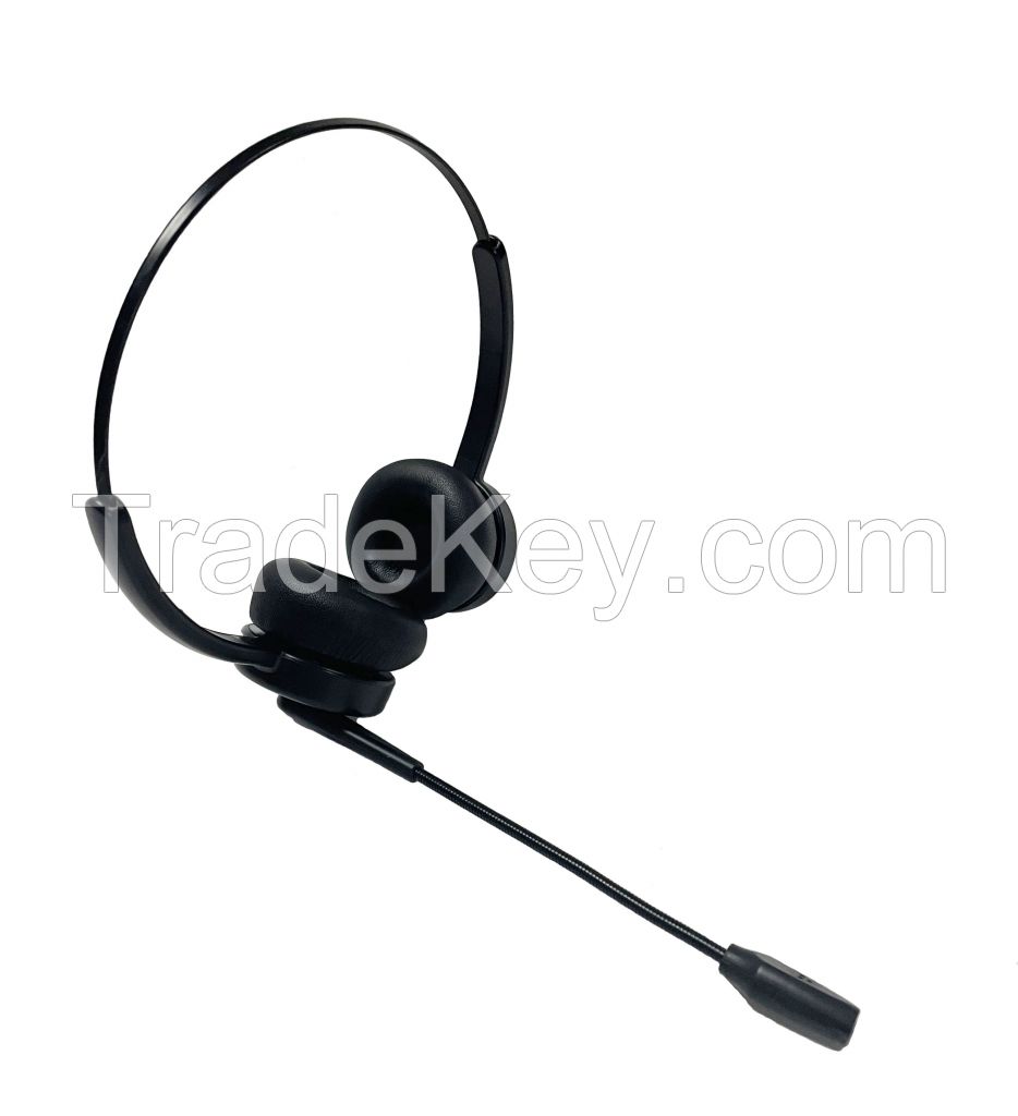 Over Ear Call Center Headsets-CBT202