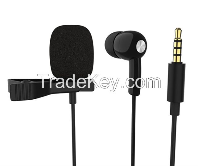 Small Portable Lapel Lavalier Wireless Microphone - LM05