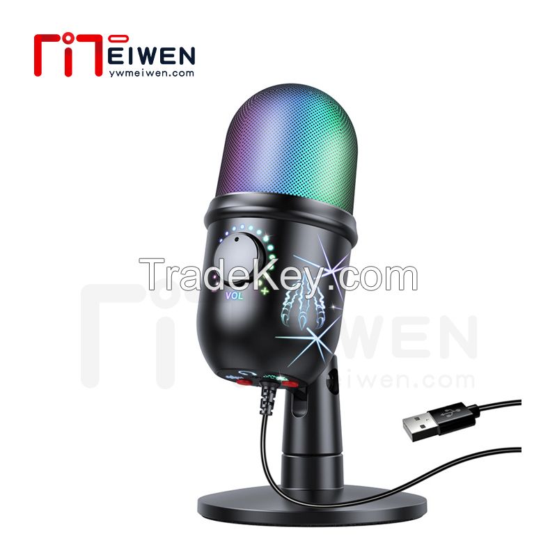 Rechargeable Stand Condenser Mic - CM03