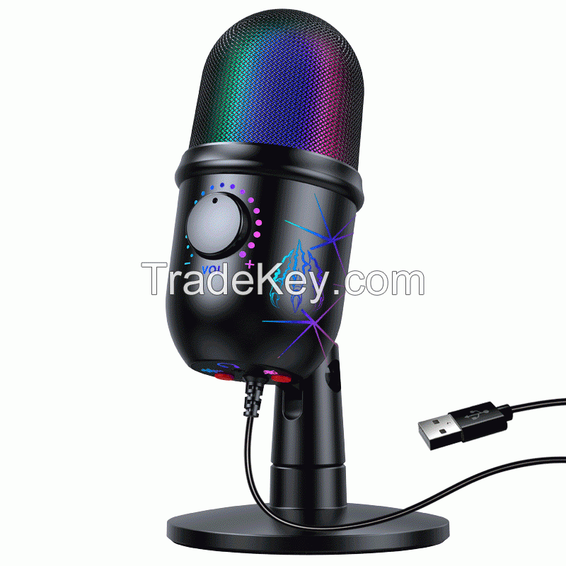 Rechargeable Stand Condenser Mic - CM03