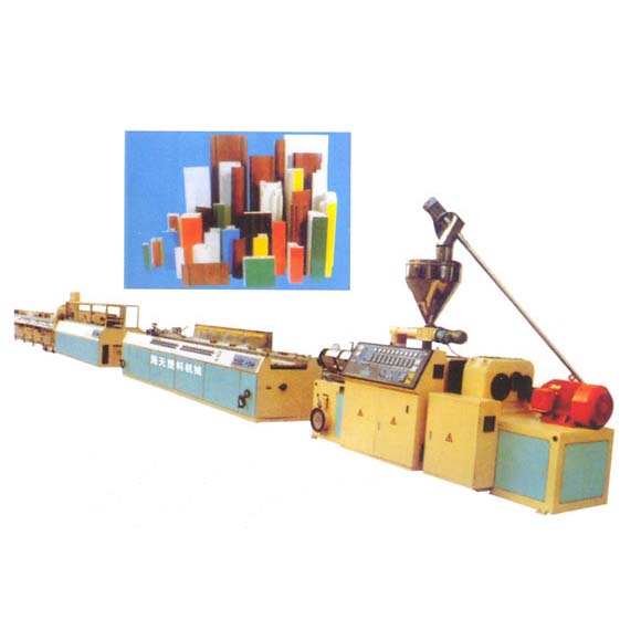 Plastic  Extrusion abnormity production line