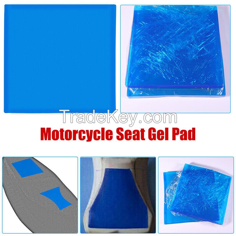 Best Quality Square Soft Shock Absorption Mats Cooling Gel Pad For Motorcycle Seat