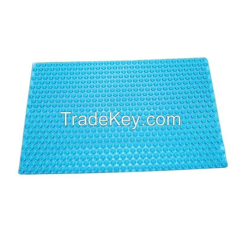 Cooling gel pad insert for gel pillows, latex pillows, memory foam pillows