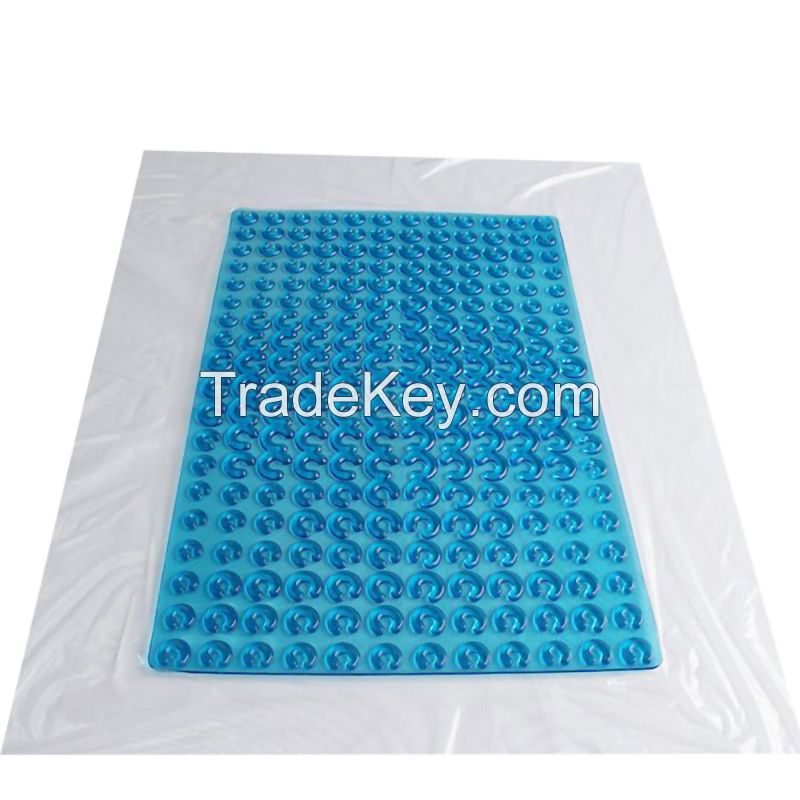 3D Blue Cooling Silica Gel Sheet For Pillow Mattress Pad