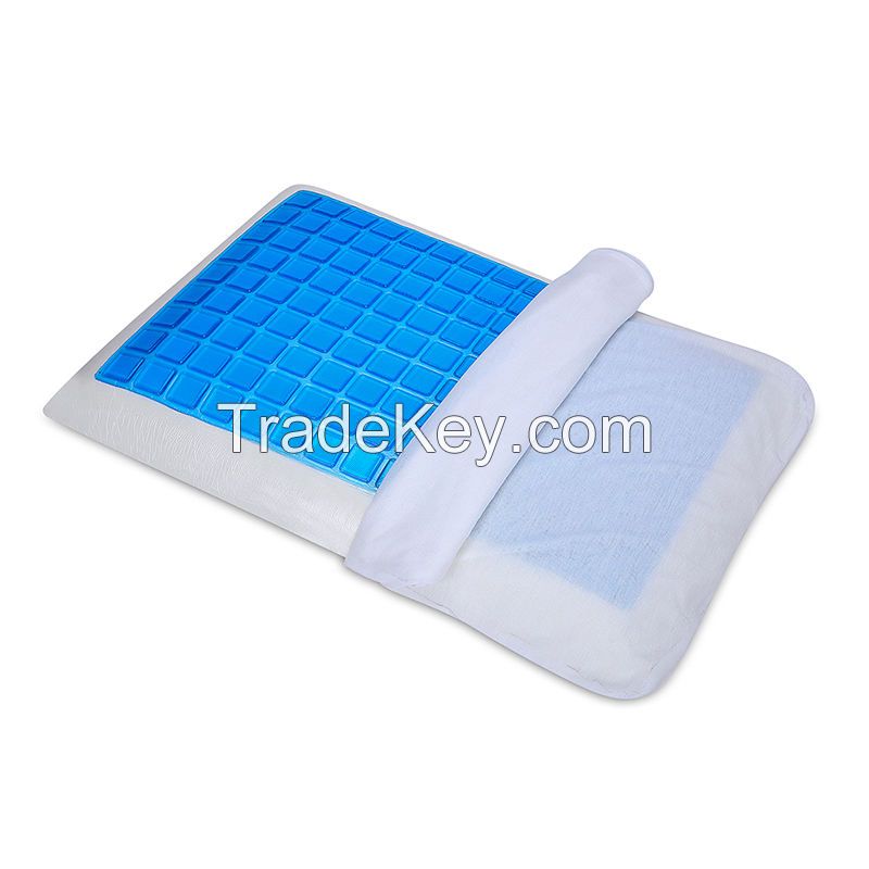 Bread visco Cooling Gel Memory Foam Pillow Classic Luxury Gel Pillow Made In China