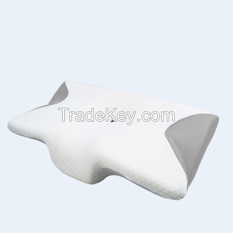 Contour Orthopedic Butterfly Shape Pillows Side Sleeper Memory Foam Pillow