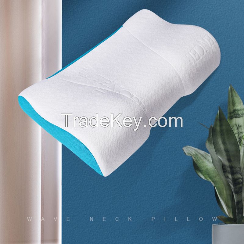 Wholesale Custom Sleeping Bed Cushion Almohada Cervical Neck Support Orthopedic Soft Gel Cotton Memory Foam Pillow