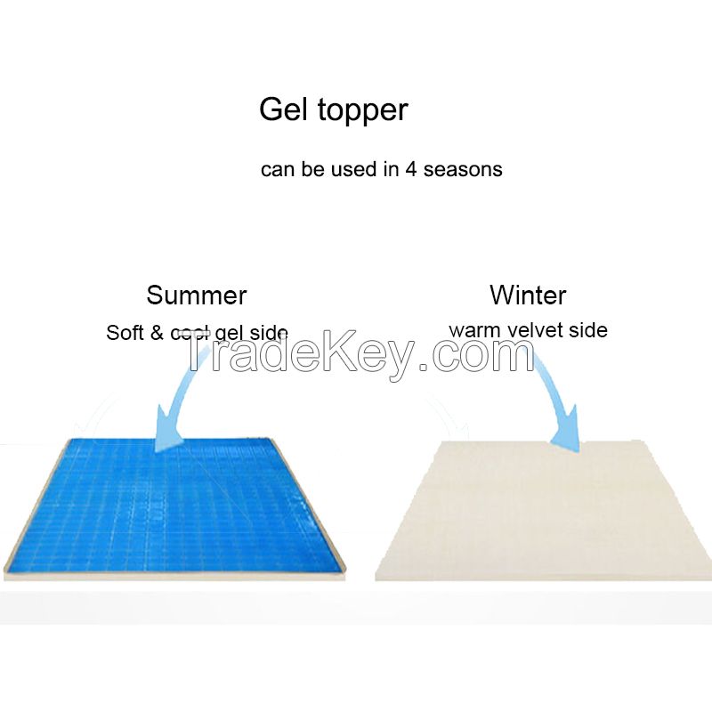 Cooling GEL Mattress topper memory foam mattress 1cm thickness