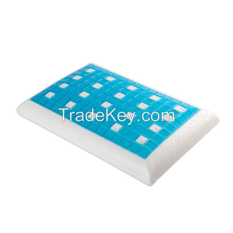 Custom Brand Contour Memory Foam Pillow Orthopedic Cervical Pillow for Neck Pain Relief