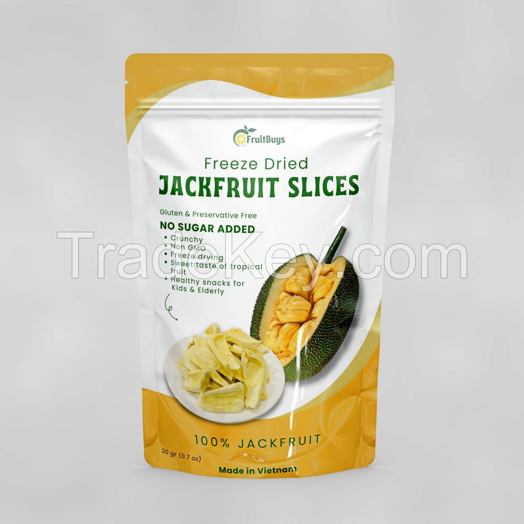 No Need for MOQ - Get Wholesale Prices on FruitBuys Vietnam's Freeze Dried Jackfruit Snacks