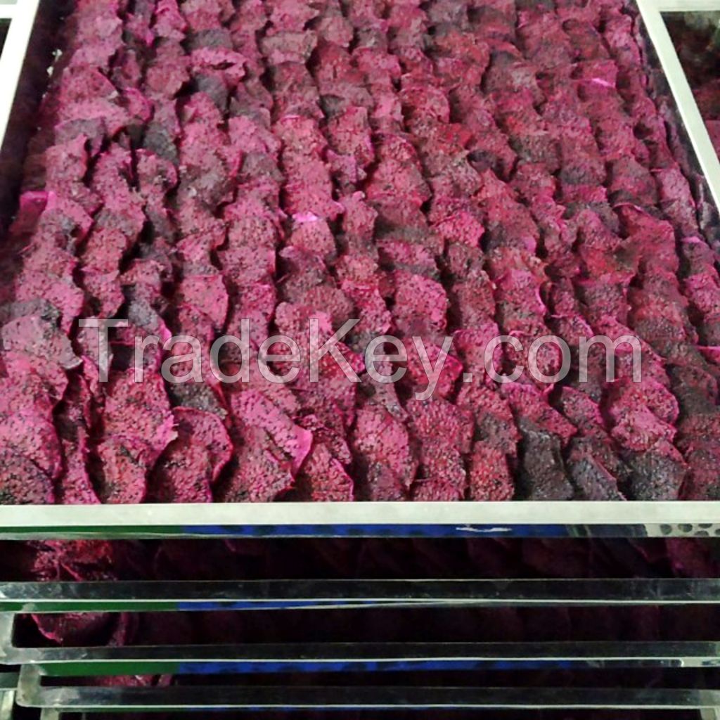 Vietnamese Dried Dragon Fruit Snacks with No Sugar Added for Weight Loss - FruitBuys Vietnam