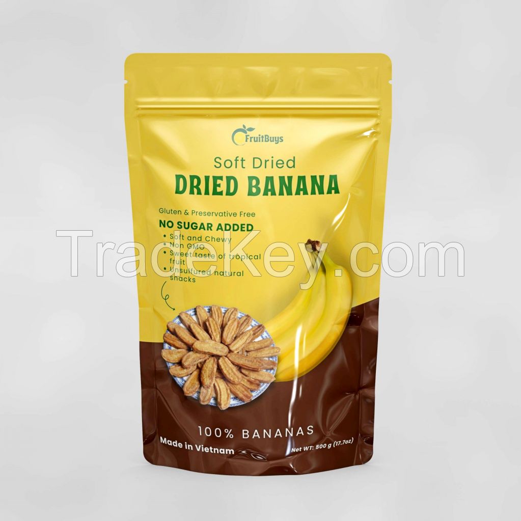 Stimulate Your Taste Buds with FruitBuys Vietnam's Tropical Dried Fruits and Nuts, Including Bananas