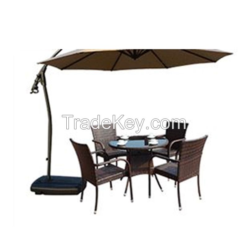 Outdoor Rattan Chair Suitable for Outdoor/Indoor, Backyard, Porch, Garden, Poolside, Balcony Furniture (Coffee)