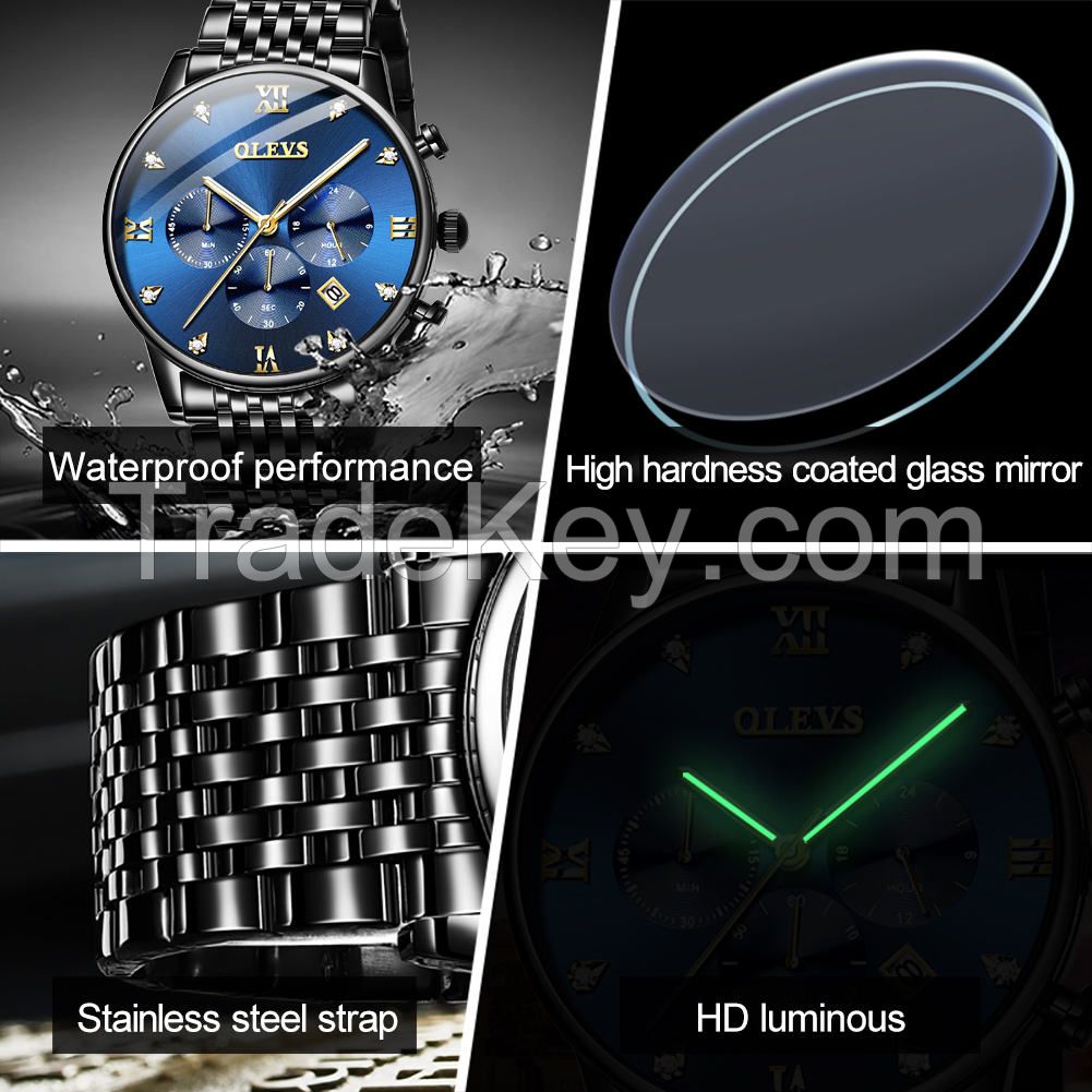 Custom LOGO Watch Low MOQ Low Prices China Factory Manufacture Steel Band Alloy  Material WaterProof Feature Quartz Watch Men