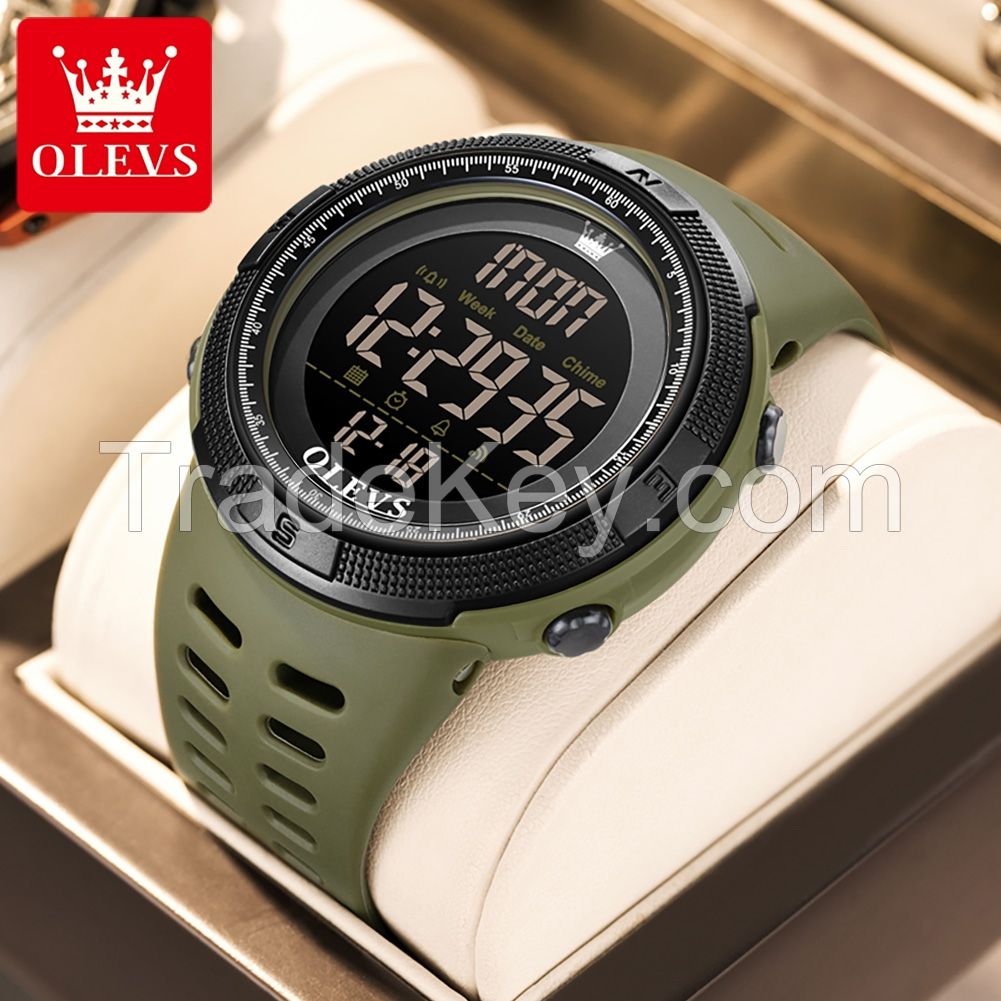 OLEVS 1109 Watch Men's wrist electronic watch Factory direct sales fashion 50 meters waterproof watch