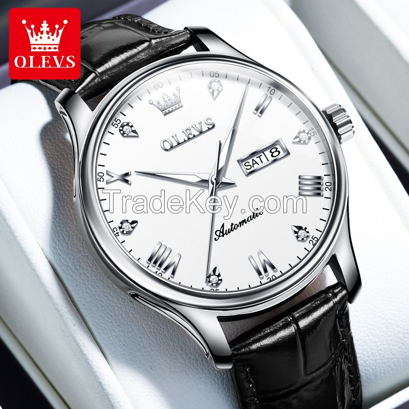 OLEVS 9932 New Arrivals Simple High Quality Luxury Automatic Mens Mechanical Watches