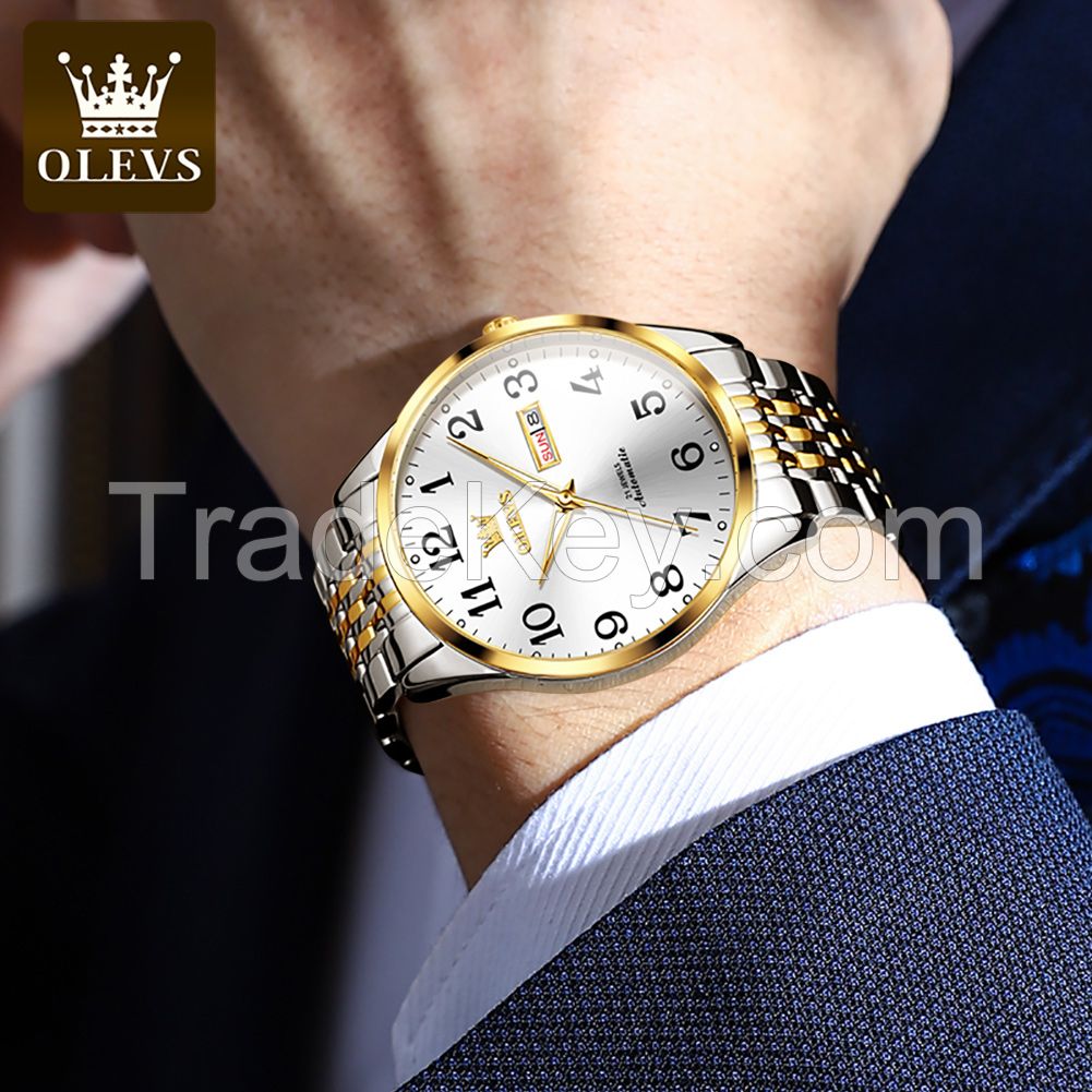 OLEVS 6666  men watches couple watch set waterproof fashion watches manufacturers wholesale wristwatches