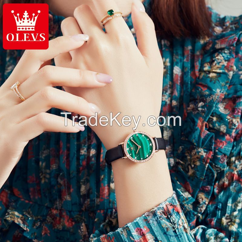 OLEVS 6628 Simple cute fashion  custom watch luxury watches custom logo women watches