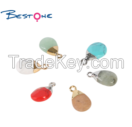 Teardrop Shape Pendant Charm for Bracelet