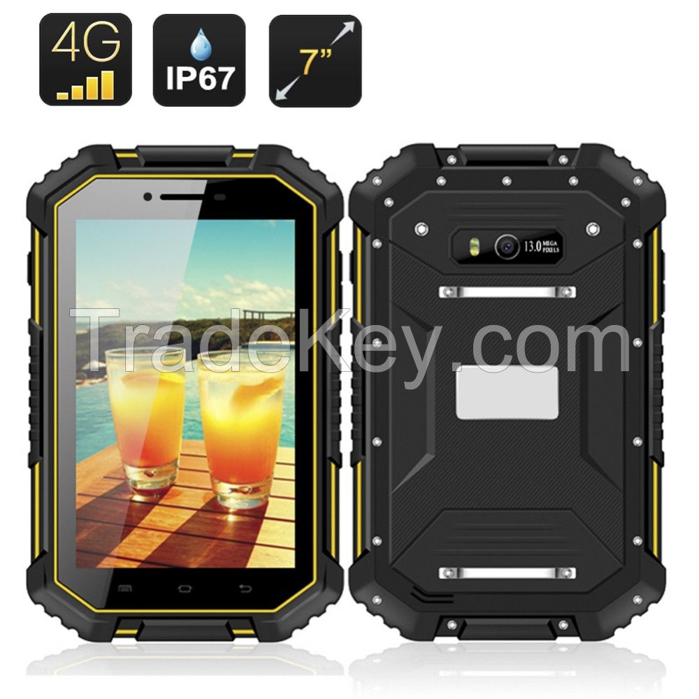 7inch Android Rugged Tablet Pc With Ip68 Waterproof And Nfc Gps