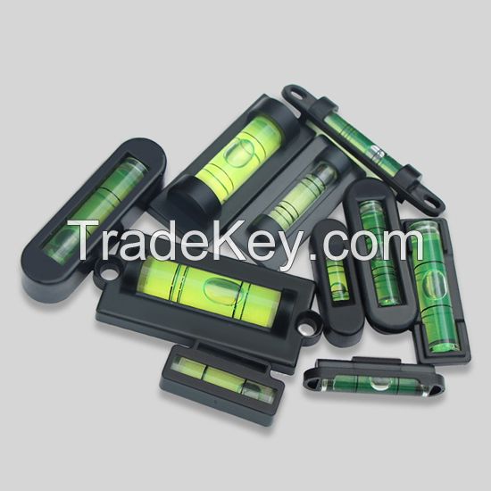 Cylinder Round Type PMMA Spirit Level Bubble Level