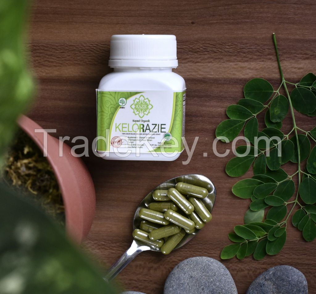 MORINGA LEAF CAPSULE | KELORAZIE | OEM/ODM