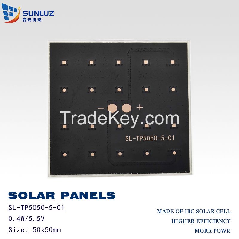 Solar panel 0.4W 5V for toys and solar micro-signal products